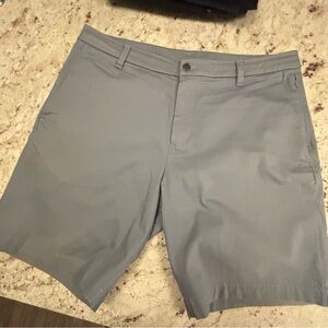 Lululemon Commission Shorts Blue Gray